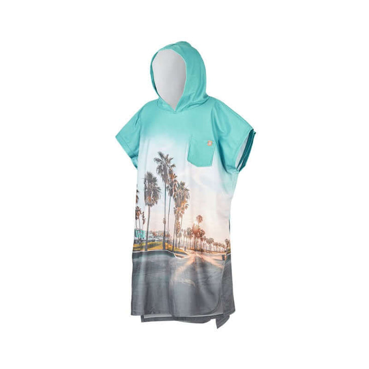 After Essentials Surf MICRO FLEECE Poncho - California