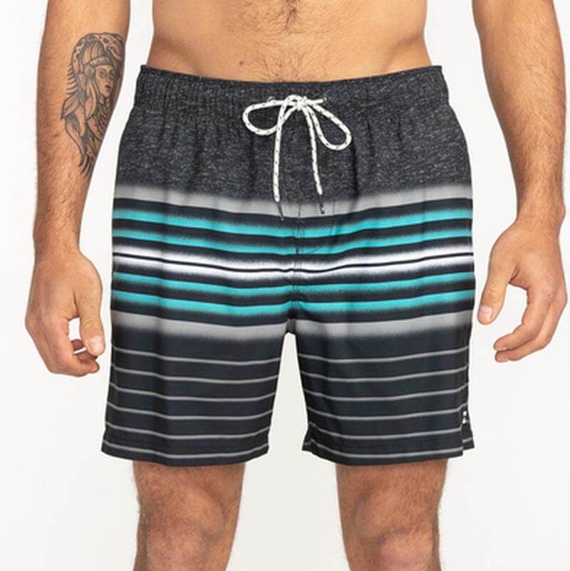 Billabong Badehosen All Day Stripes LB - black