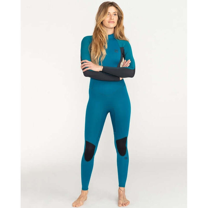 Billabong Damen Neoprenanzug Launch 3/2mm Backzip - Pacific