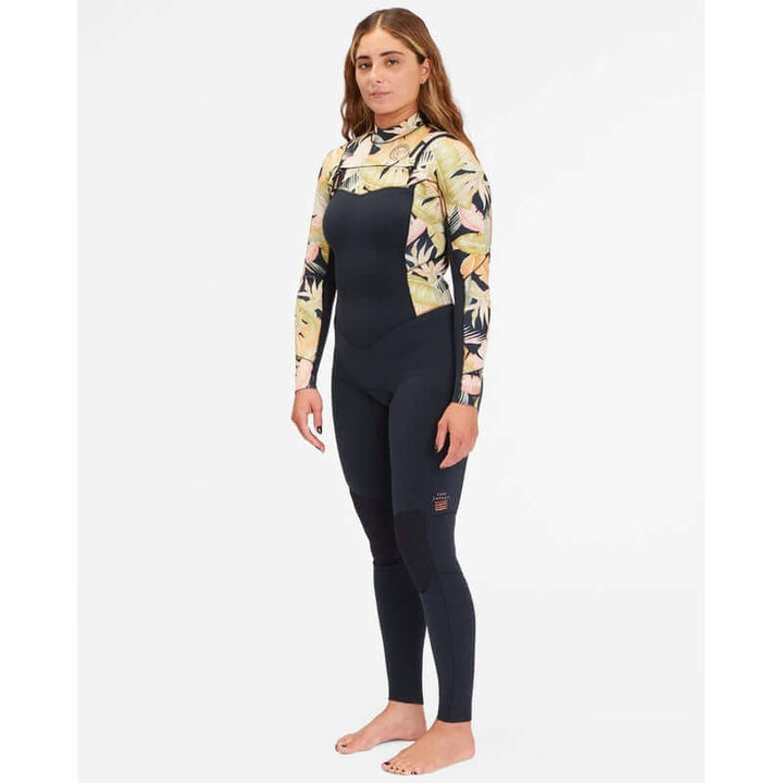 Billabong Damen Neoprenanzug Salty Dayz 3/2mm Chestzip - Jungle Night