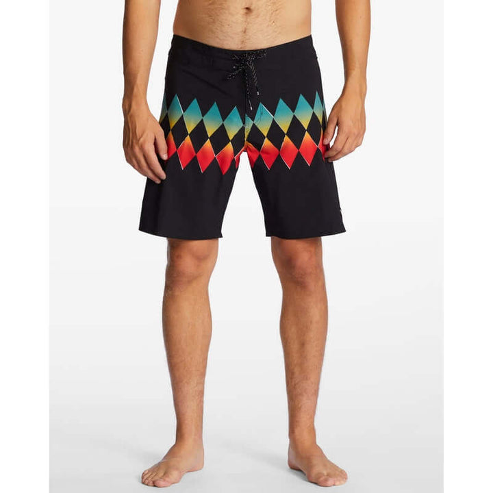 Billabong Herren Boardshort Andy Irons Tribong Ciclo Pro Performance - rasta