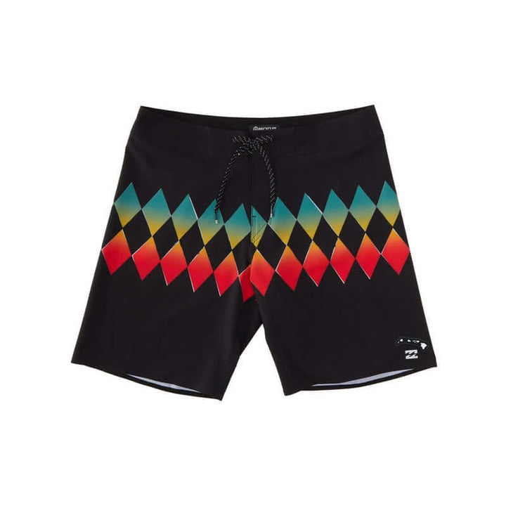 Billabong Herren Boardshort Andy Irons Tribong Ciclo Pro Performance - rasta