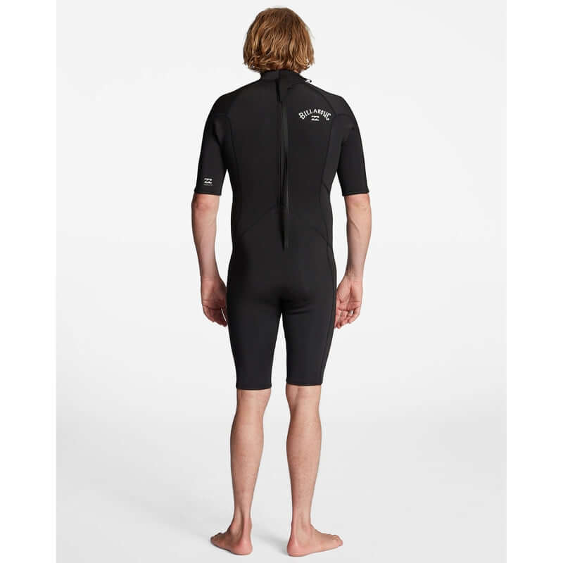 Billabong Herren Shorty Absolute 2/2mm, Backzip - black