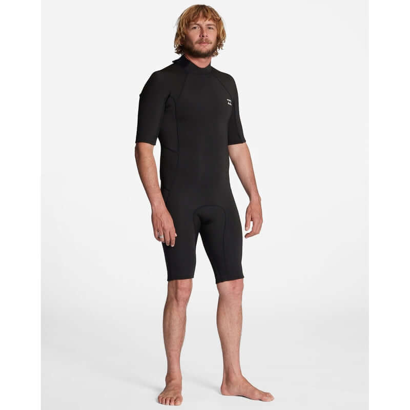 Billabong Herren Shorty Absolute 2/2mm, Backzip - black