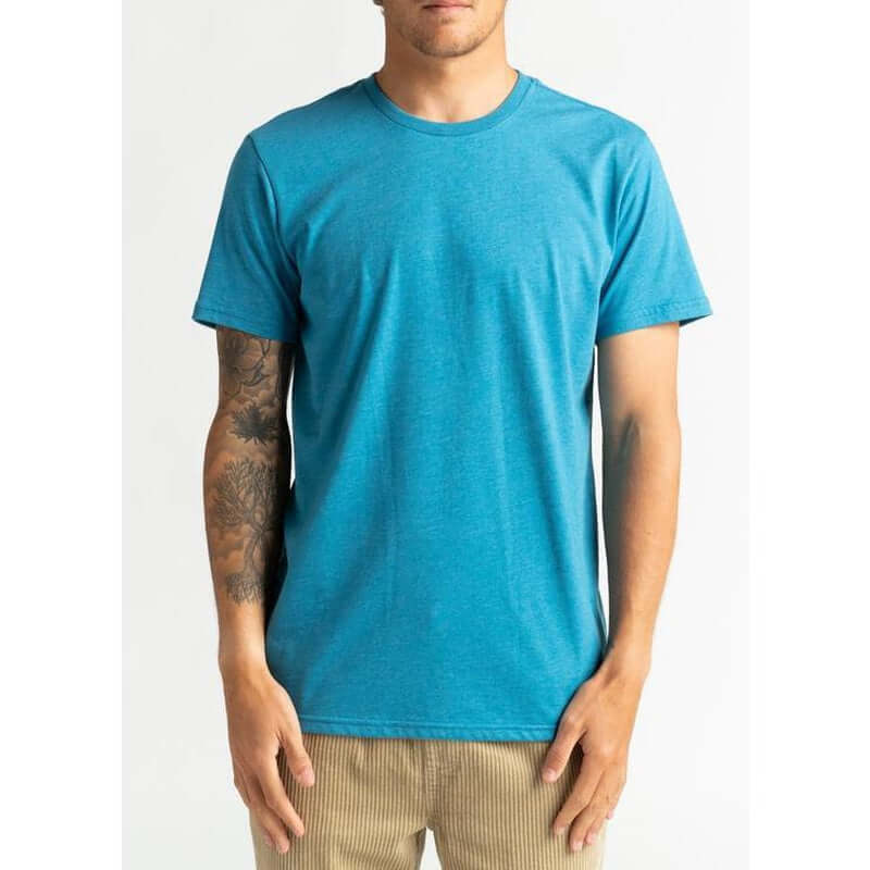 Billabong Herren T-Shirt All Day Crew - bay blue