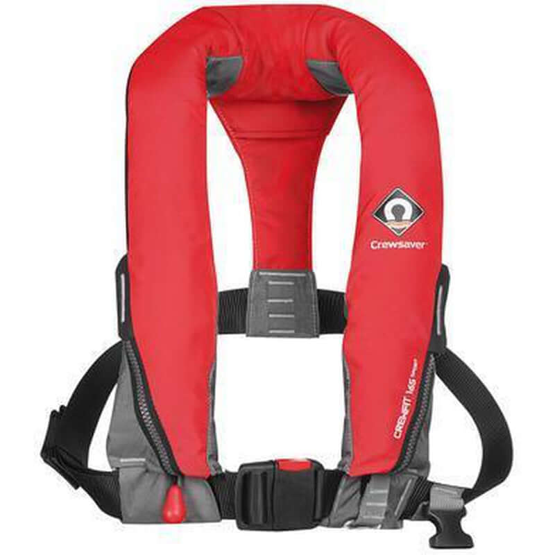 Crewfit 165kN Sport Schwimmweste mit Handauslösung - rot