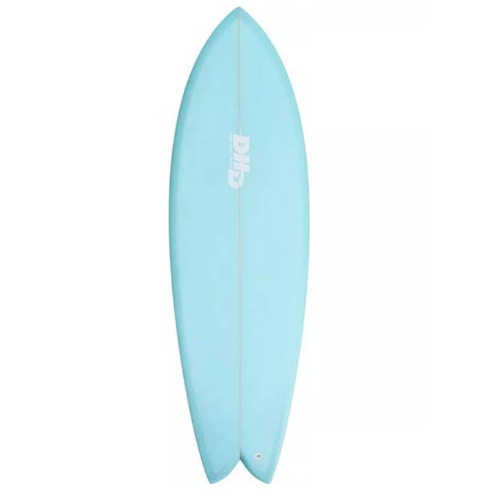 DHD Surfboards 5'11 Mini Twin Summer Series FCSII 34L - blue