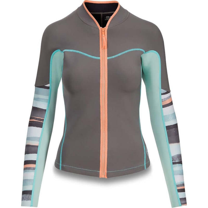 Dakine Damen Front Zip 1mm Neo Jacket, Langarm - pastelcrnt