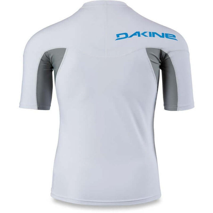 Dakine Herren Lycra Heavy Duty Snug Fit, Kurzarm - white/grey