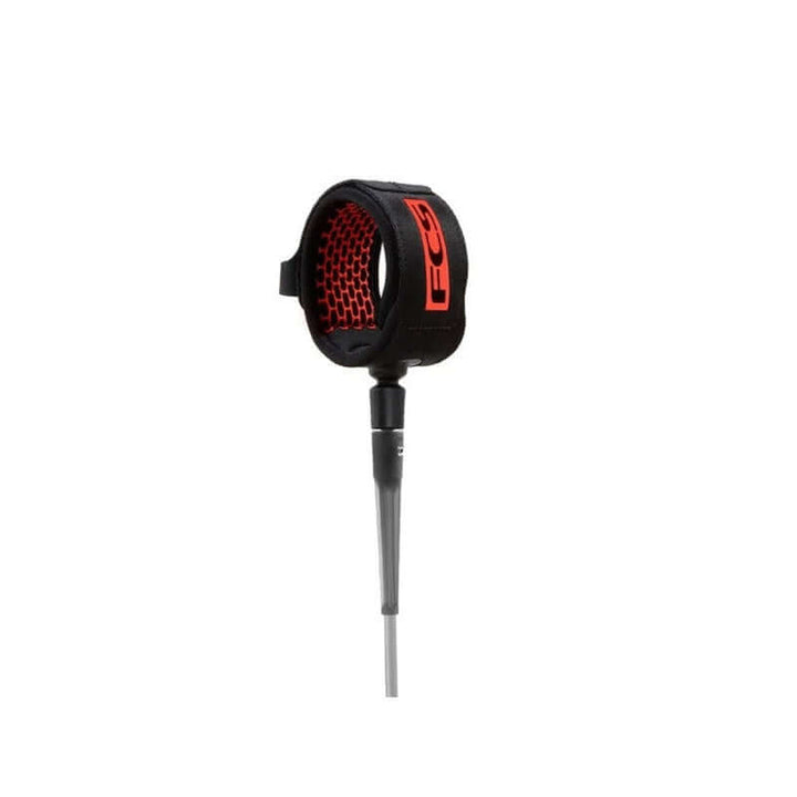 FCS 7'0 All Round Essential Leash - black/flame red