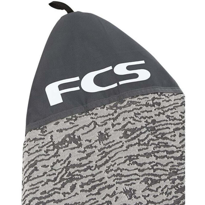 FCS 8'0 Funboard Stretch Surfboardsocke - Charcoal