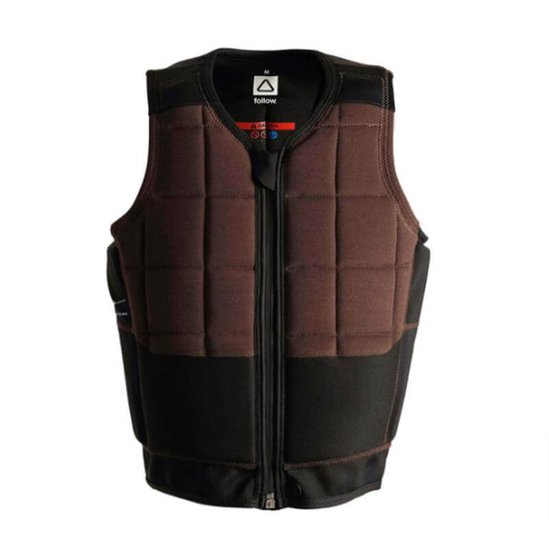 Follow Herren Aufprallweste - RD - Impact Vest - Brown