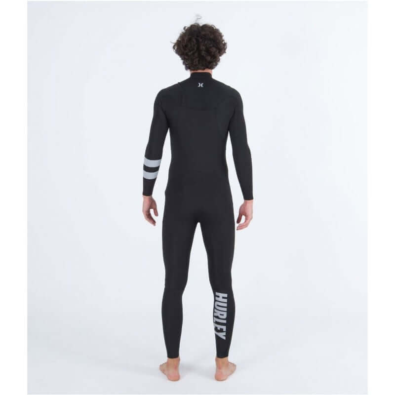 Hurley Herren Neoprenanzug ADVANT 3/2mm Chestzip - Black