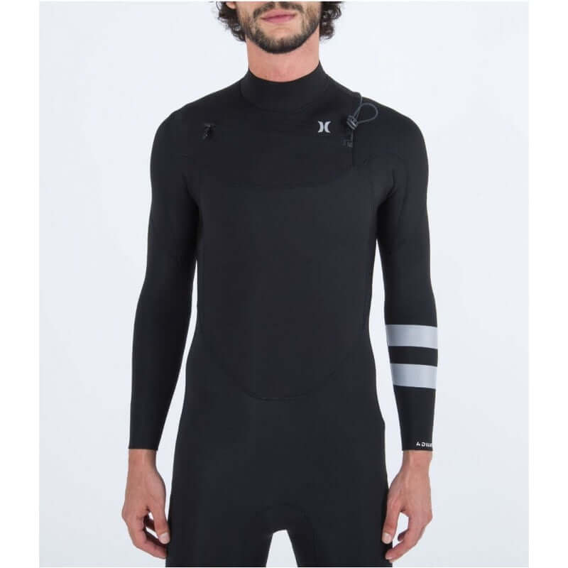 Hurley Herren Neoprenanzug ADVANT 3/2mm Chestzip - Black