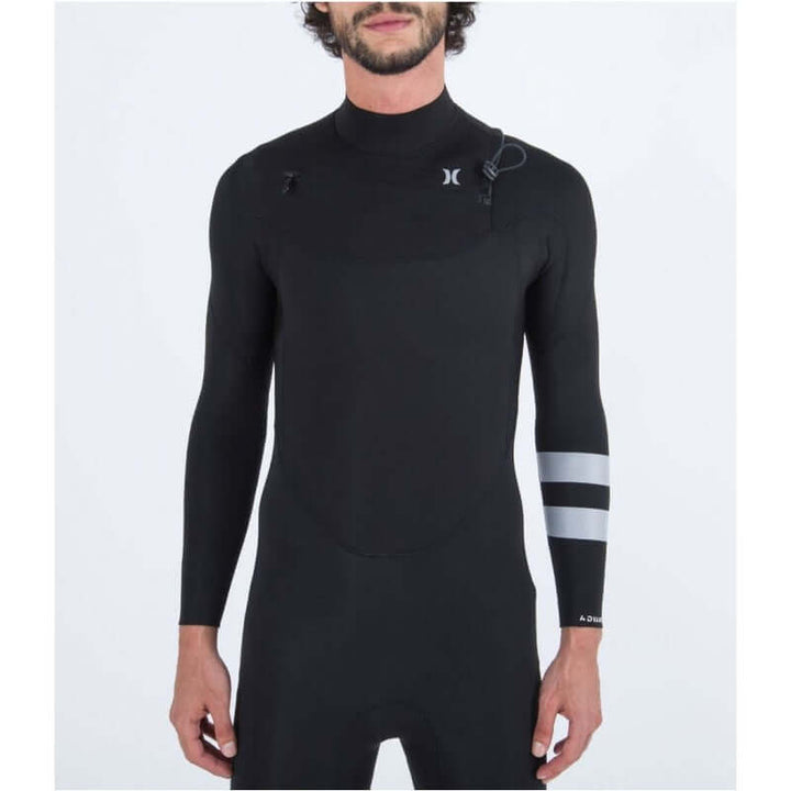 Hurley Herren Neoprenanzug ADVANT 3/2mm Chestzip - Black