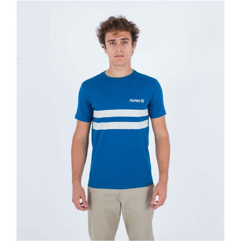 Hurley Herren T-Shirt Oceancare block party - abyss