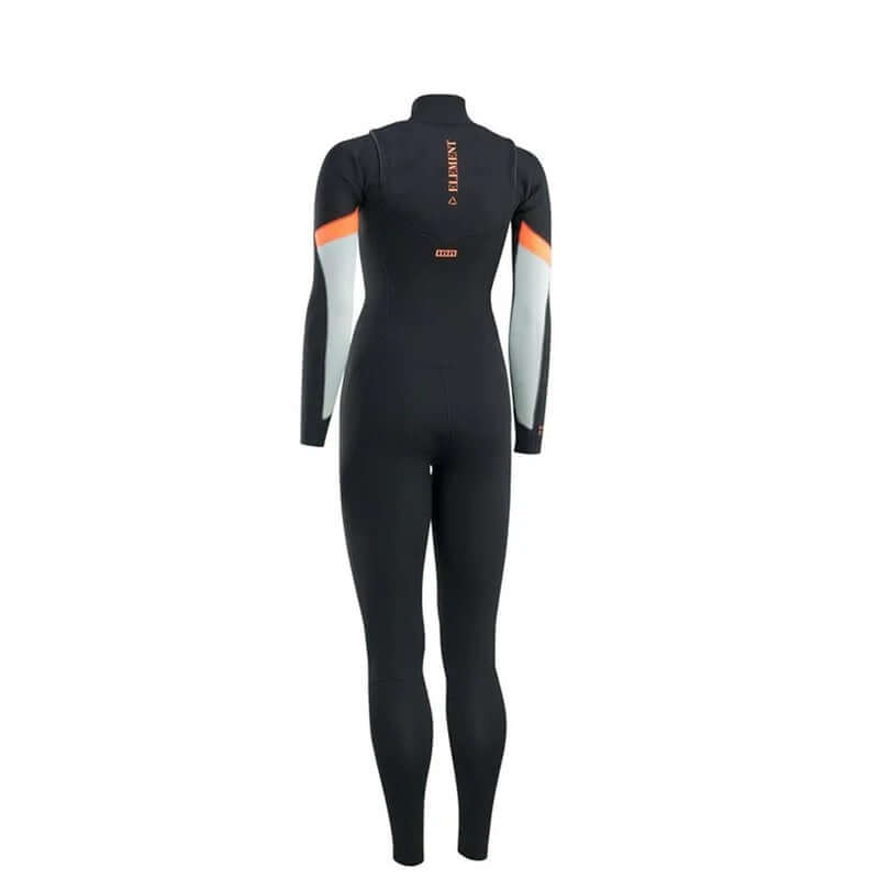 ION Damen Neoprenanzug Element 3/2mm Frontzip - black