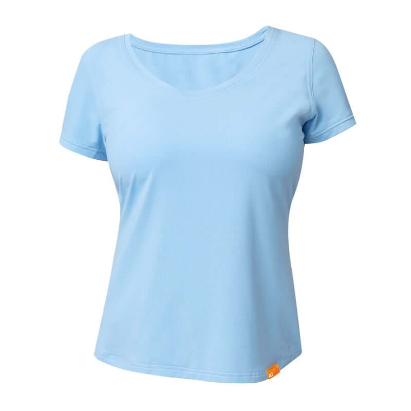 IQ-UV FREE Shirt, Rundhals Damen - hellbau