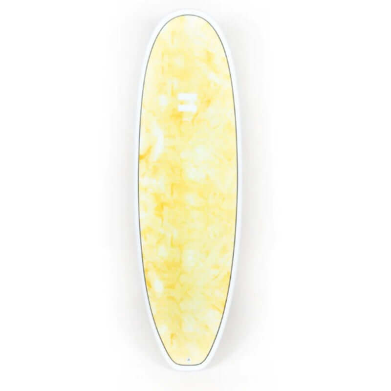 Indio Endurance Surfboard 5'10" Plus+ 42.9L - Swirl Effect Yellow