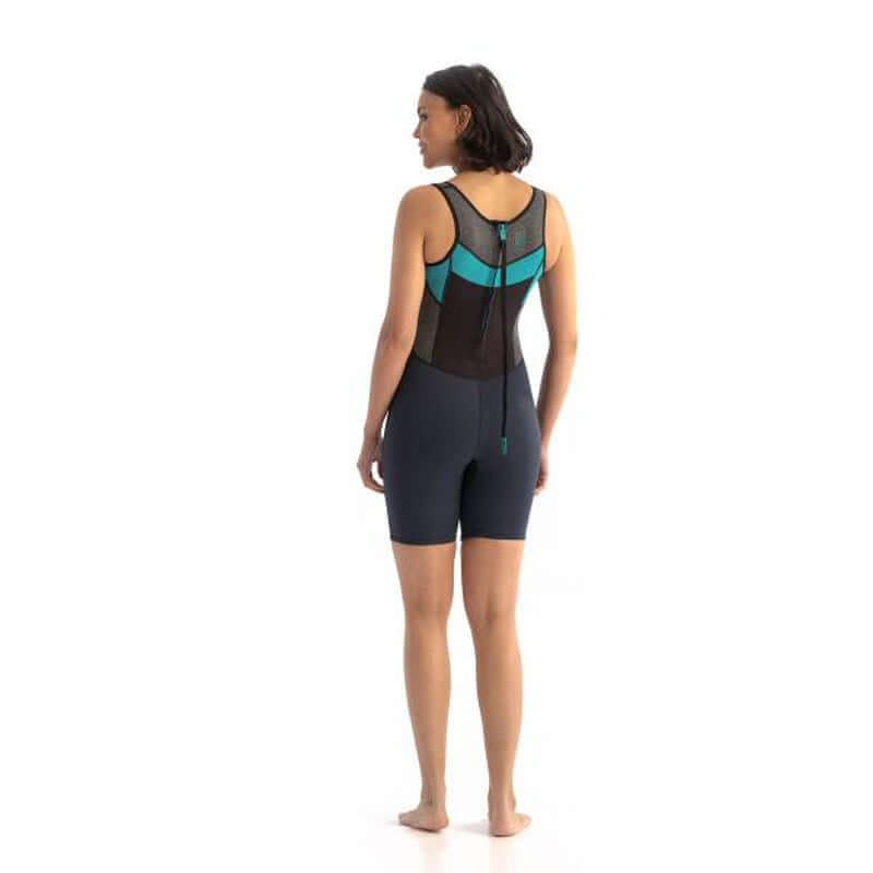 Jobe Damen Shorty Sofia 1mm Backzip - Grey / Blue