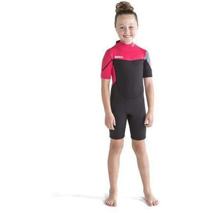 Jobe Kinder Shorty Boston 2mm Backzip - Hot Pink