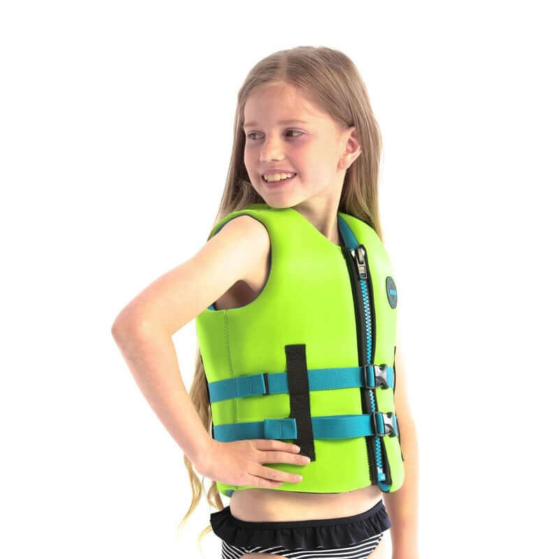 Jobe Neopren Veste Junior - Lime Green