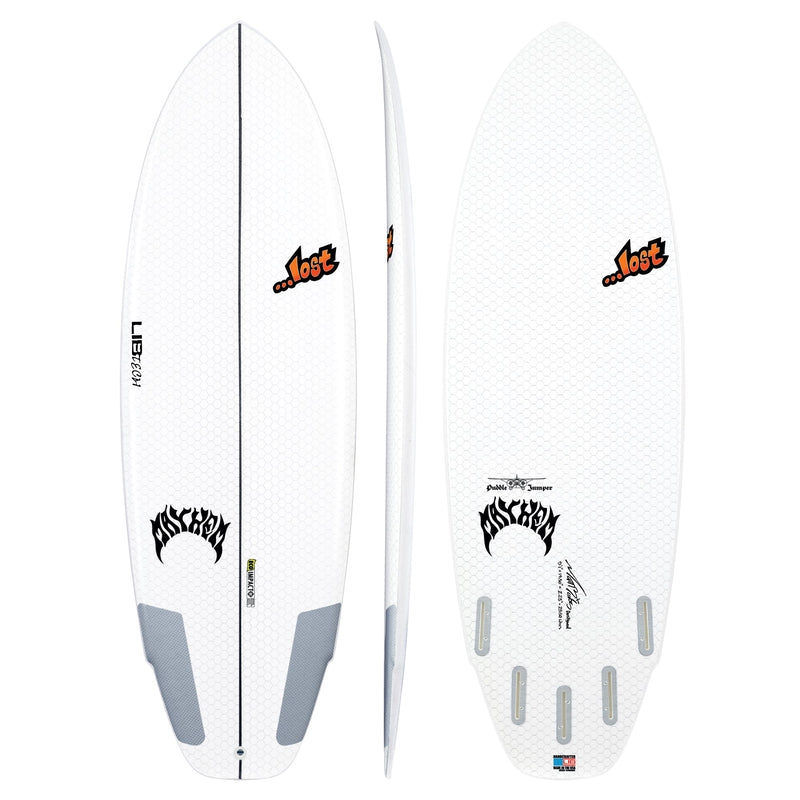 Lib Tech 5'5" Puddle Jumper by Lost 30.5L - white