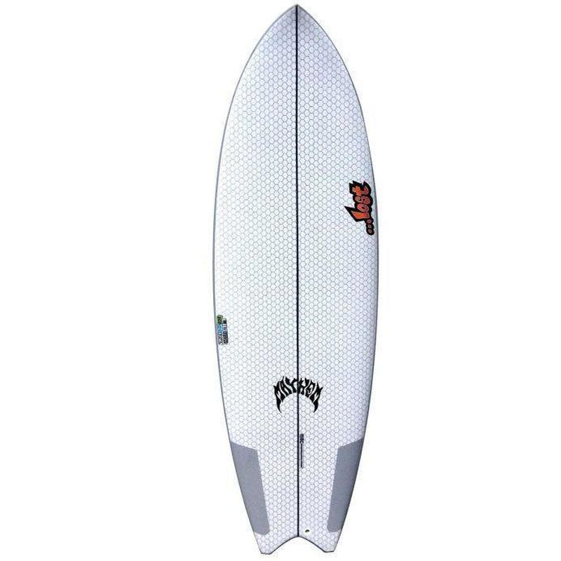 Lib Tech 5'8" Puddle Fish by Lost - white