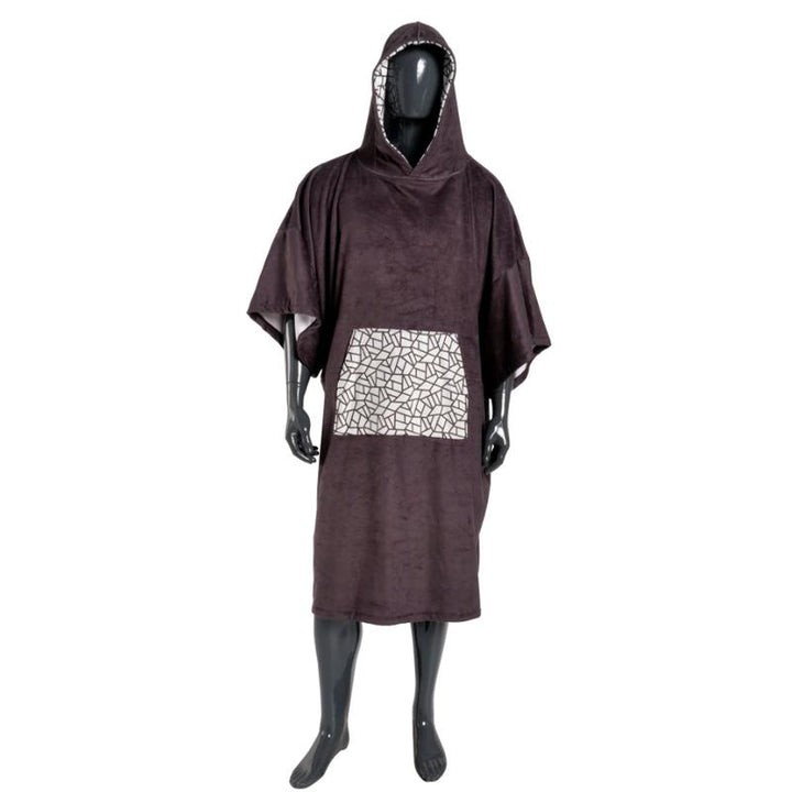 Madness Poncho Mozaic - black