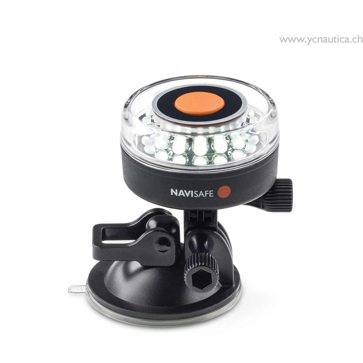 Navisafe Navilight 360 Grad Rundumlicht mit Saugnapf - white