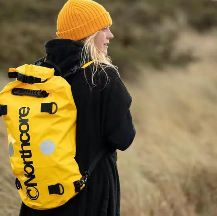 Northcore Dry Bag Backpack 20L - Yellow