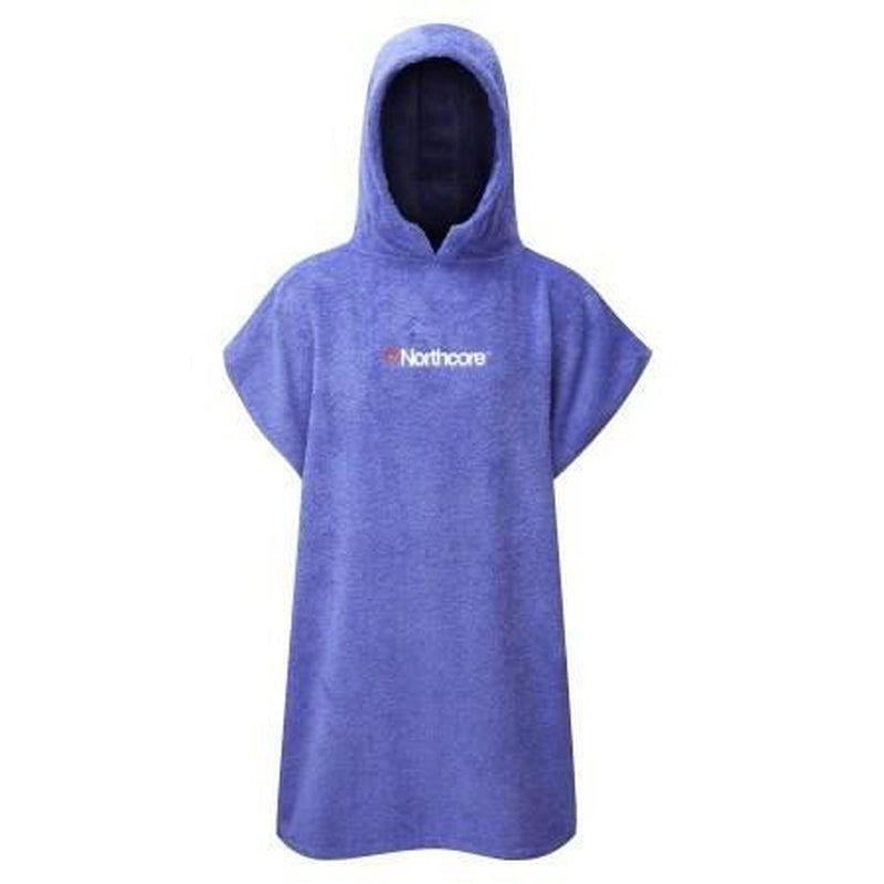 Northcore Kinder Poncho Beach Basha - blau