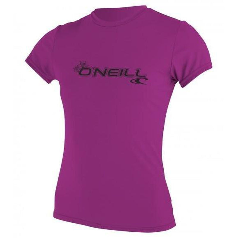 O'Neill Damen Lycra Skins Basic, kurzarm - foxpink