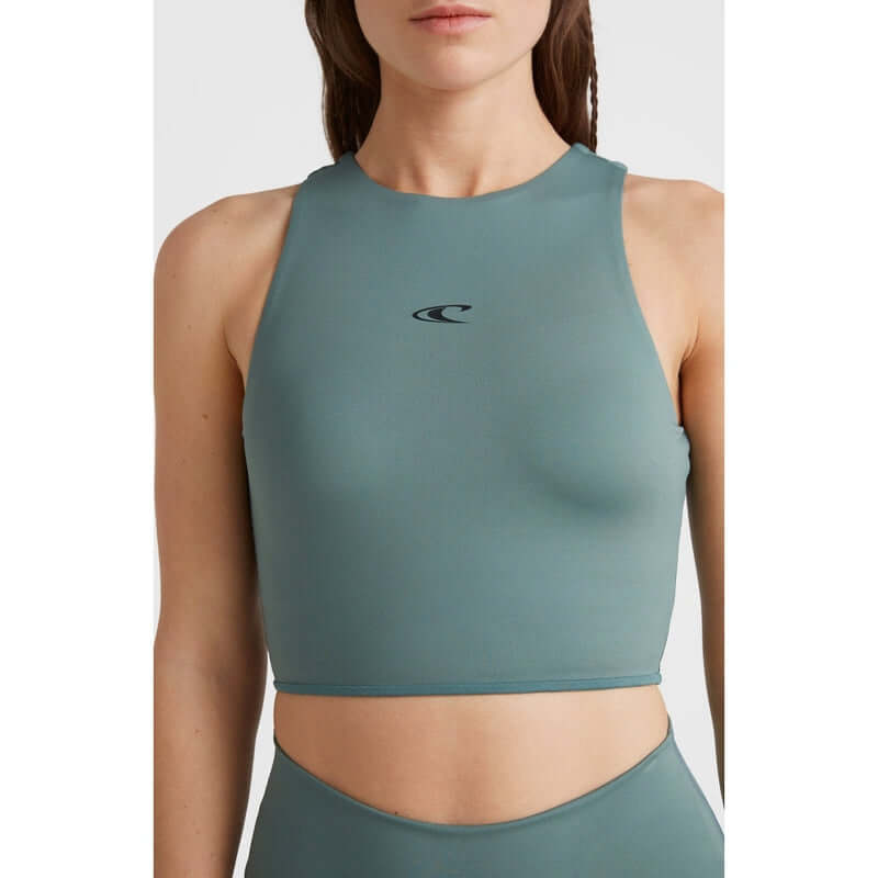 O'Neill Damen Top Active Cropped - north atlantic