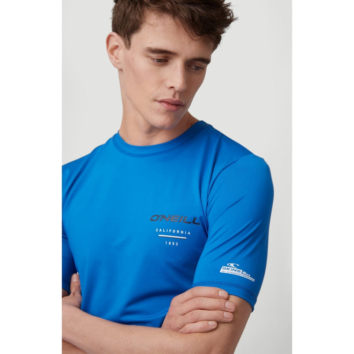 O'Neill Herren Lycra kurzarm Essential Tee Skins - victoria blue