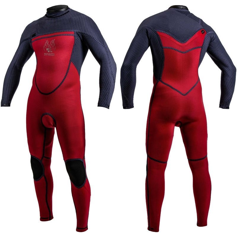 O'Neill Herren Neoprenanzug Psycho Tech 4/3+mm Chestzip - Navy / Gunmetal