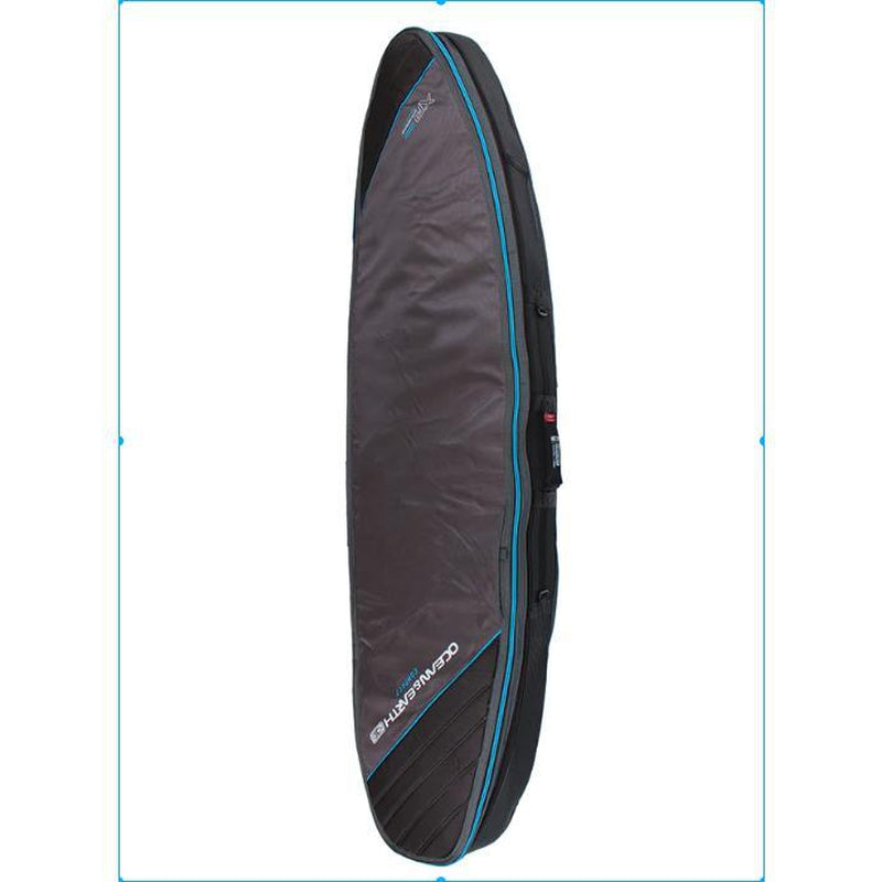 Ocean & Earth 6'4 Triple Compact Shortboard Cover - black/blue