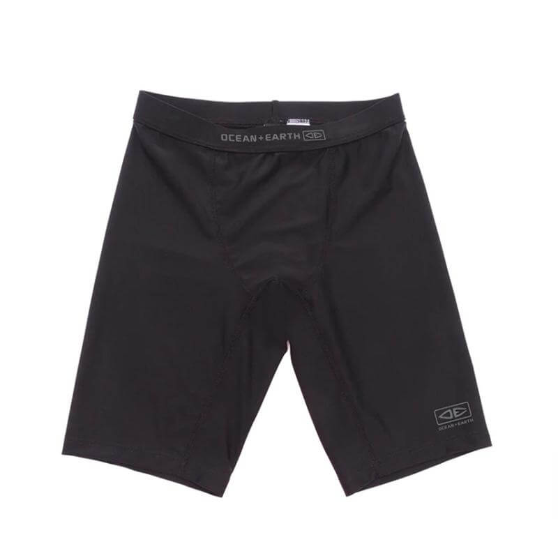 Ocean & Earth Mens Anti-Rash Surf Short - black