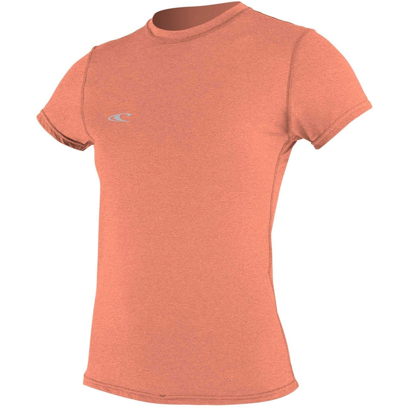 O'neill Damen Lycra Hybrid kurzarm Sun - peach