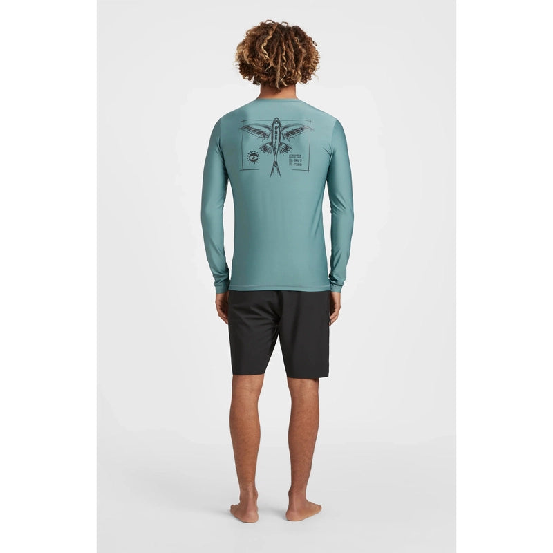 Oneill Langarm Lycra Camorro LS Skins - raven