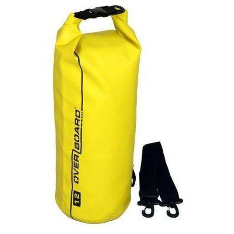 OverBoard wasserdichter Packsack 12 Liter - gelb