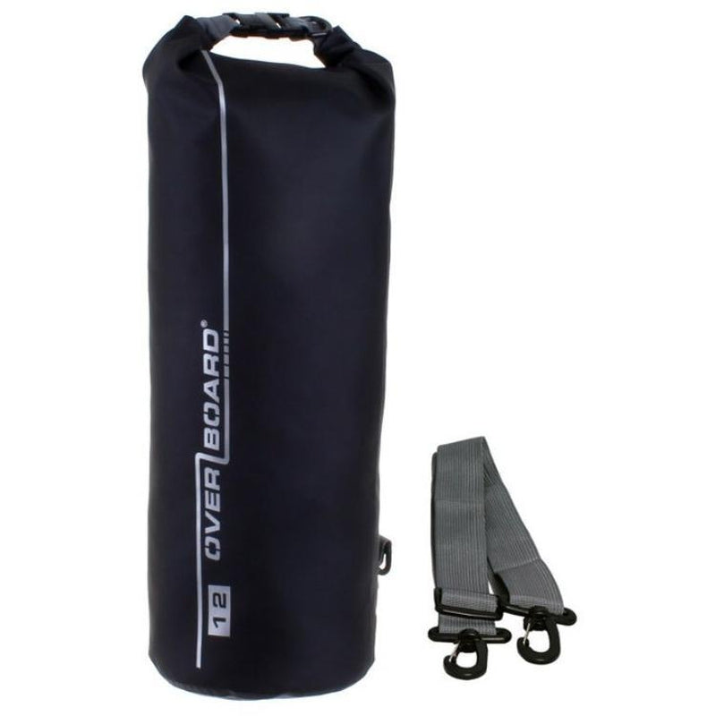 OverBoard wasserdichter Packsack 12 Liter - schwarz