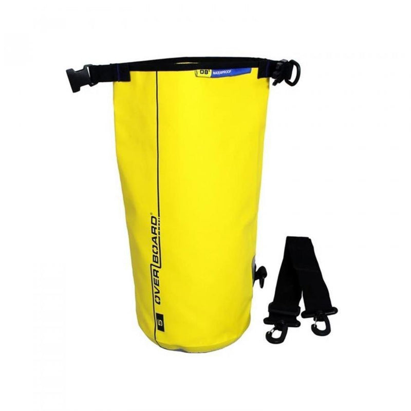 OverBoard wasserdichter Packsack 5 Liter - gelb