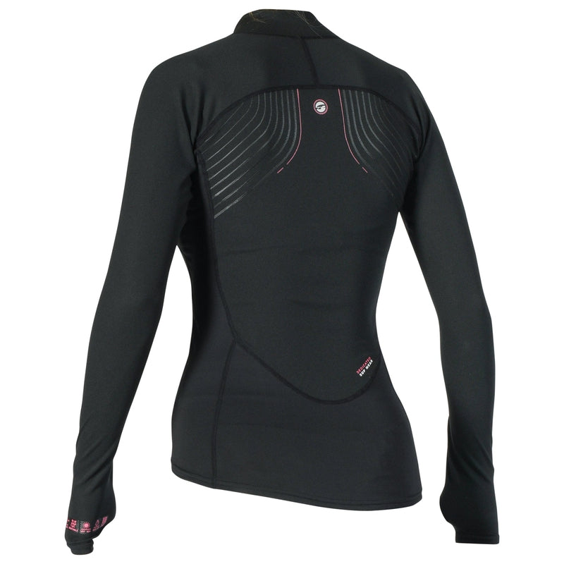 Prolimit Damen SUP Jacke Loosefit - black / pink