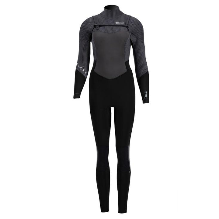 Prolimit Flare DownAirflex 5/3mm Freezip Damen Neoprenanzug - black/ivory