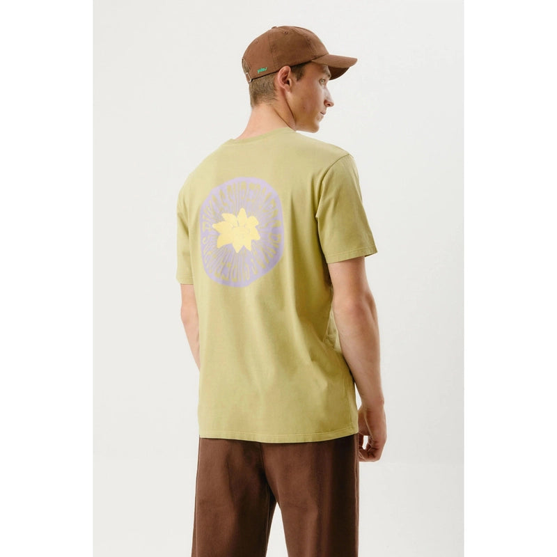 Pukas Herren T-Shirt City Flower - Pistachio