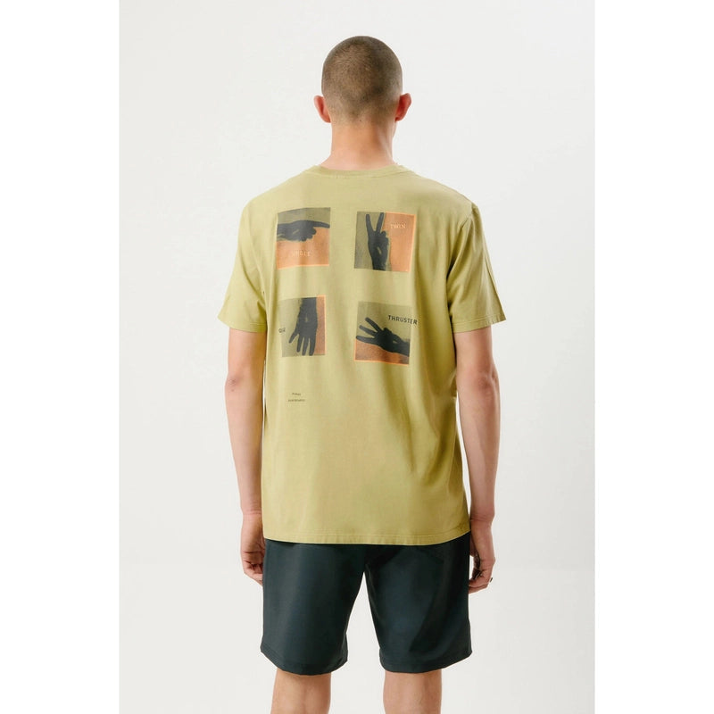 Pukas Herren T-Shirt Finless - Pistachio