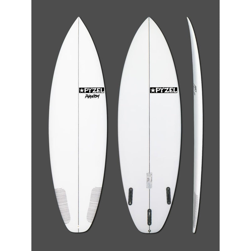 Pyzel Surfboards Phantom 5'8" (FCS2, 3 Fins)