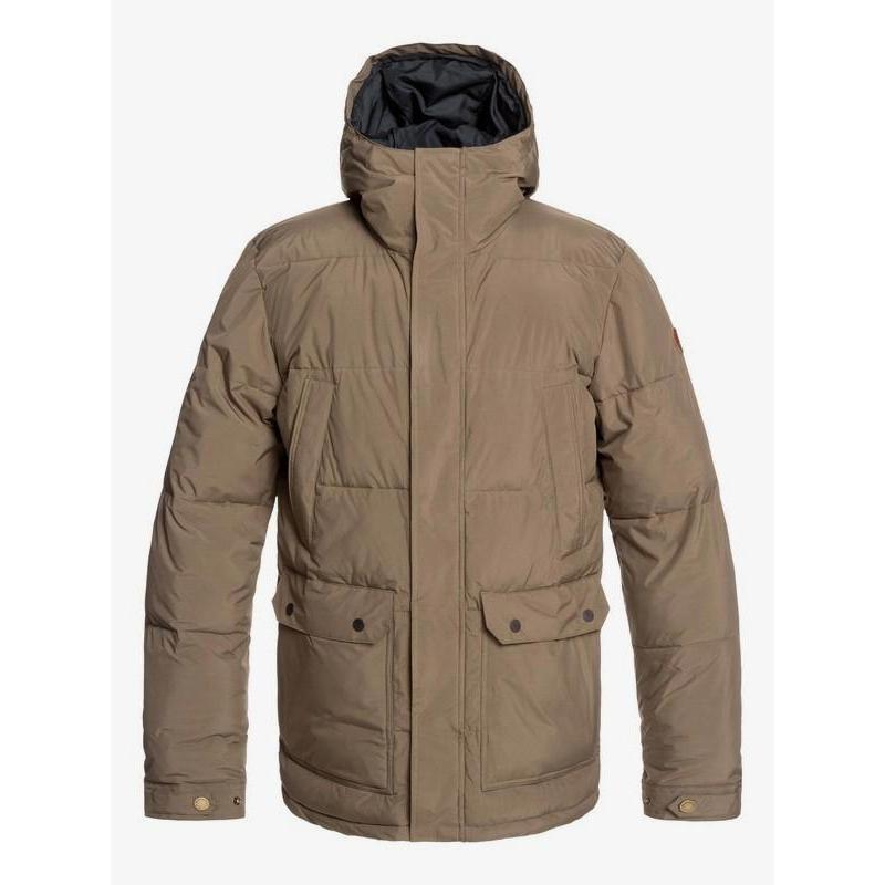 Quiksilver Herren Jacke wasserdicht Barrington - crocodile