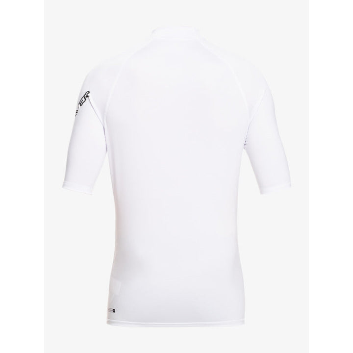 Quiksilver Herren Lycra kurzarm All Time - white